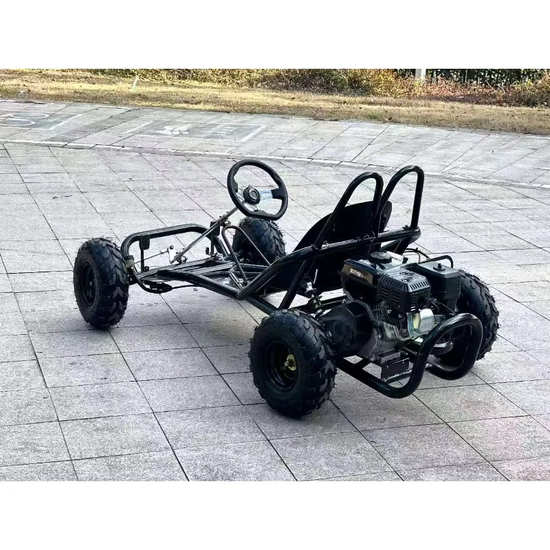 High Quality 50km/h Four-stroke Gas Disc Brake Off-Road Outdoor Racing Karting Car Adult Go Kart with EPA 500W Motor