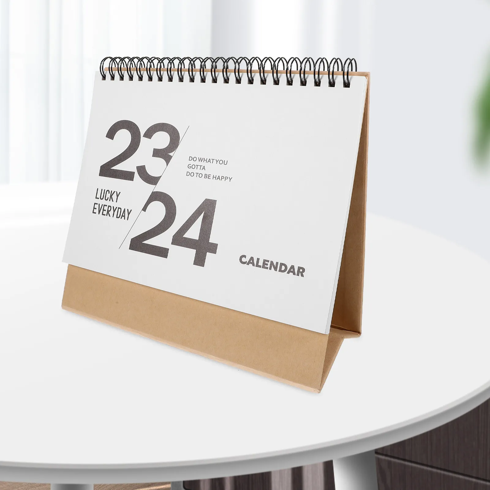 

Настольный календарь из плотной бумаги на 2023-2024 годы, ежемесячный, для офиса и дома, для ежедневного планирования и ведения записей