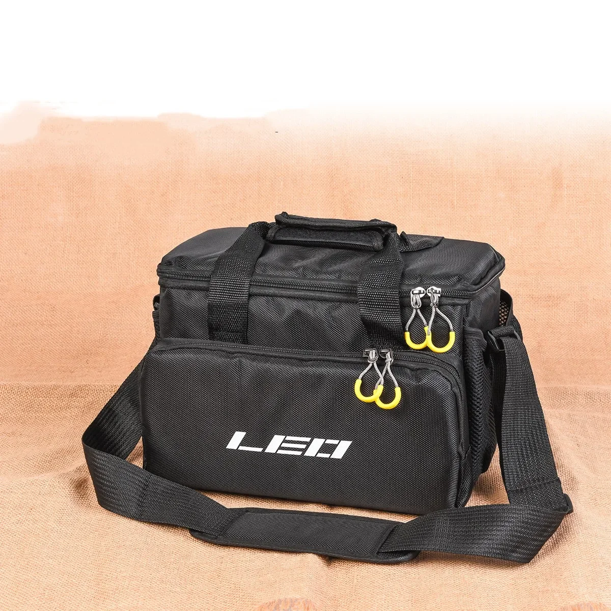 Multifuncional Pesca Tackle Bag, mochila impermeável, bolsa portátil, Rod, isca, Reel Tool, equipamento de armazenamento, saco de ombro impermeável