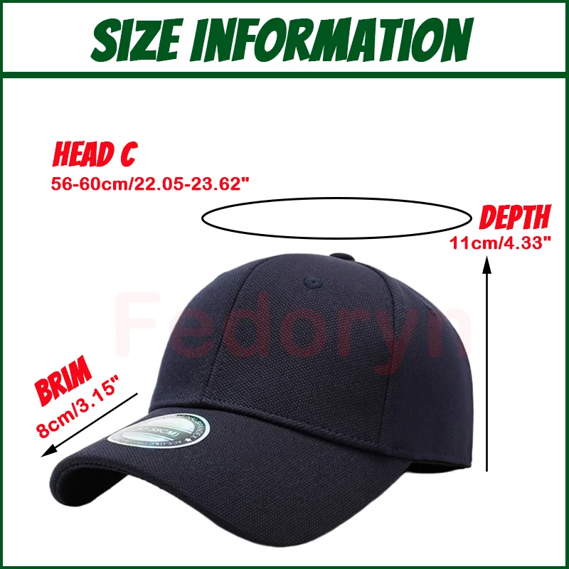 Fedoryn Custom Embroidery Fully Enclosed Hats for Men and Women DIY LOGO Design Print Hats Summer Sun Hat Unisex Wholesale image 3