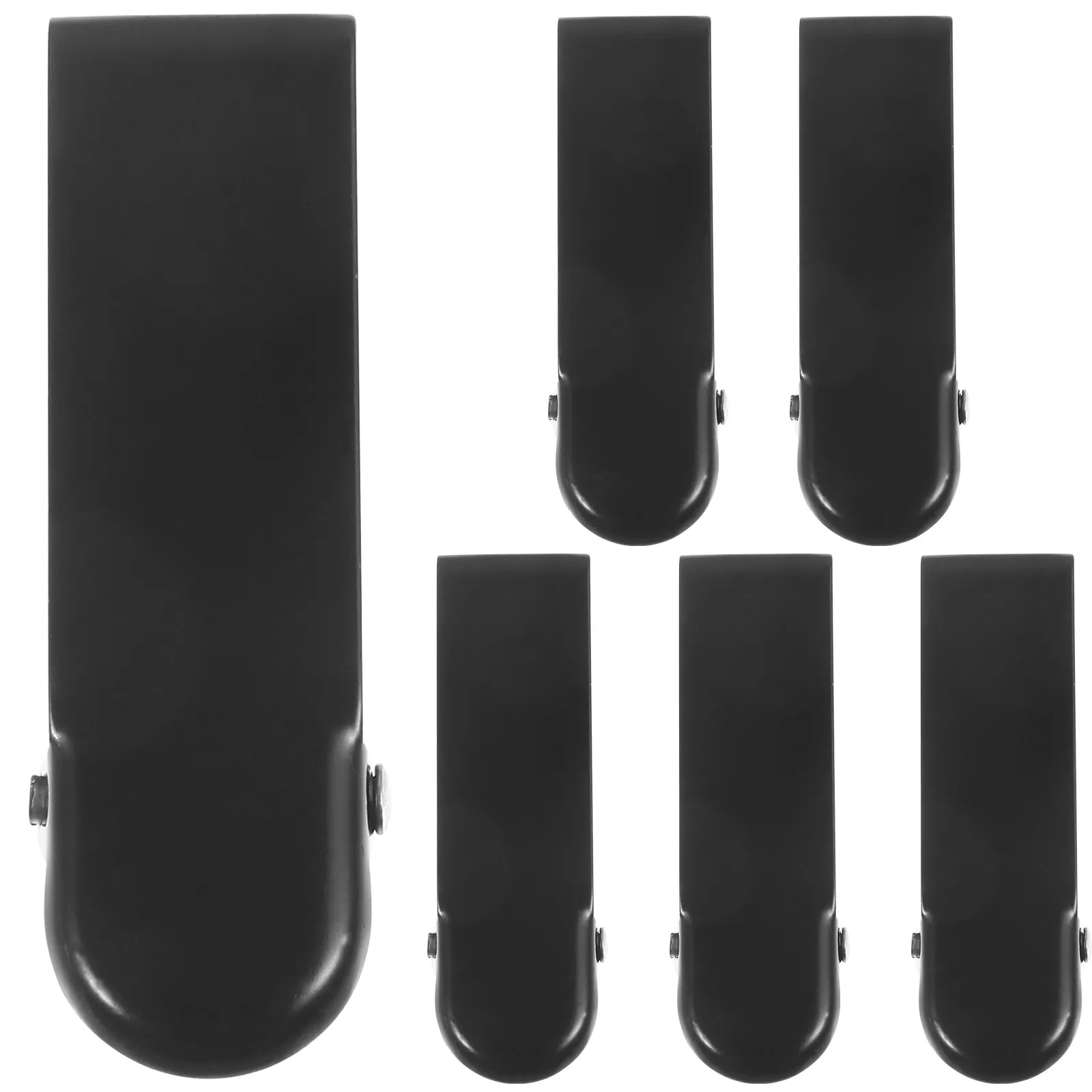 

6 шт. металлических зажимов для кассового аппарата, универсальные прочные держатели для денежного ящика, сменные зажимы для малого бизнеса