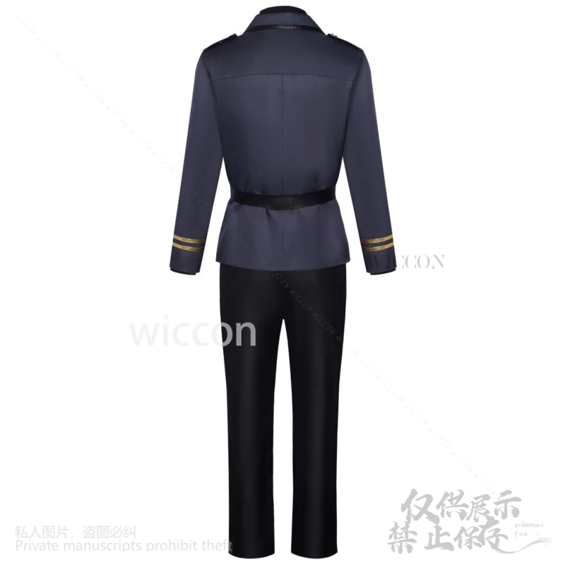 أنيمي 86 ثمانية وثمانون تأثيري Shinei Nouzen زي وسيم الشرير فرسان الجندي DK موحدة معطف حزام التعادل الباروكات مجموعة مخصصة