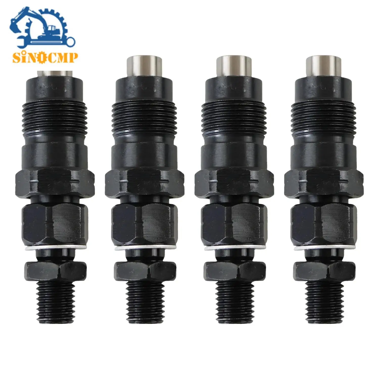 4PCS Fuel Injector Nozzle 7023120 6722147 for Bobcat 331 334 337 341 5600 645 743 751 753 763 773 7753 1600 T190 Excavator