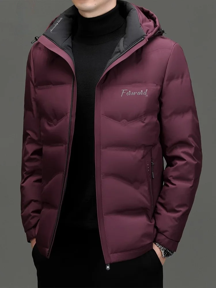 

Мужская легкая куртка Pierre Cardin с наполнителем из гусиного пуха, осенне-зимняя, новая, теплая, модная, городская, повседневная верхняя одежда