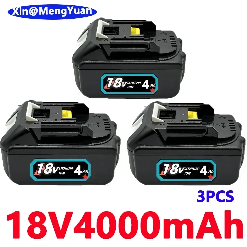 

Rechargeable Li-ion batteries with charger BL1860 18V 6000mAh for Makita 18V battery 6Ah BL1840 BL1850 BL1830 BL1860B LXT400