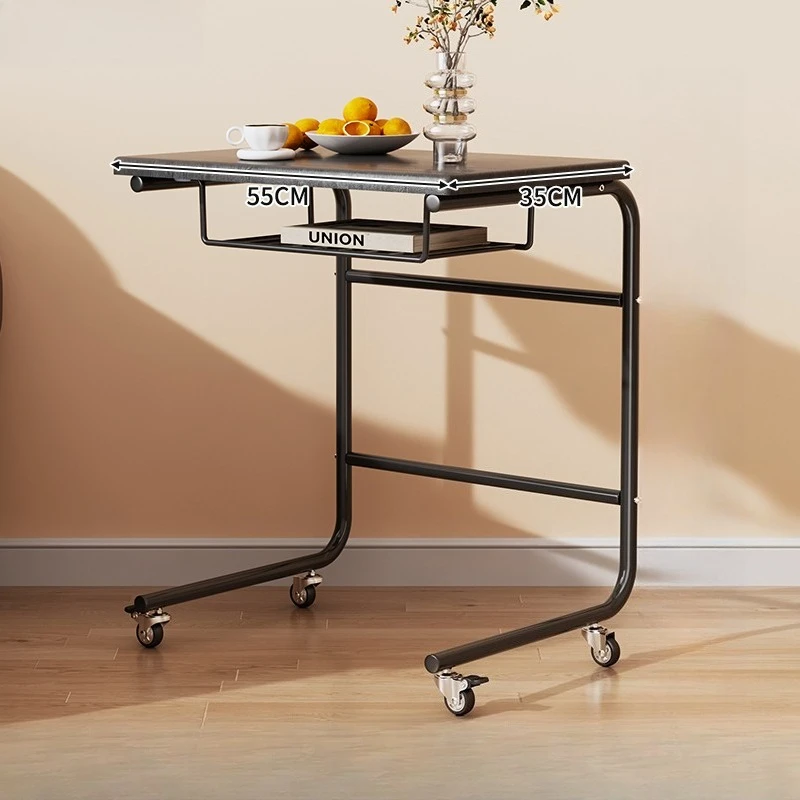 

Medieval trolley removable side table living room sofa coffee table bedside trolley bedside table worktable storage