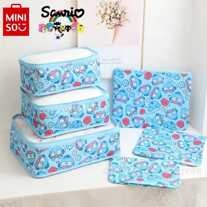 Sanrio Travel Storage Bag, elegante, versátil, grande capacidade, separado, alta qualidade, negócios, organização, desenhos animados