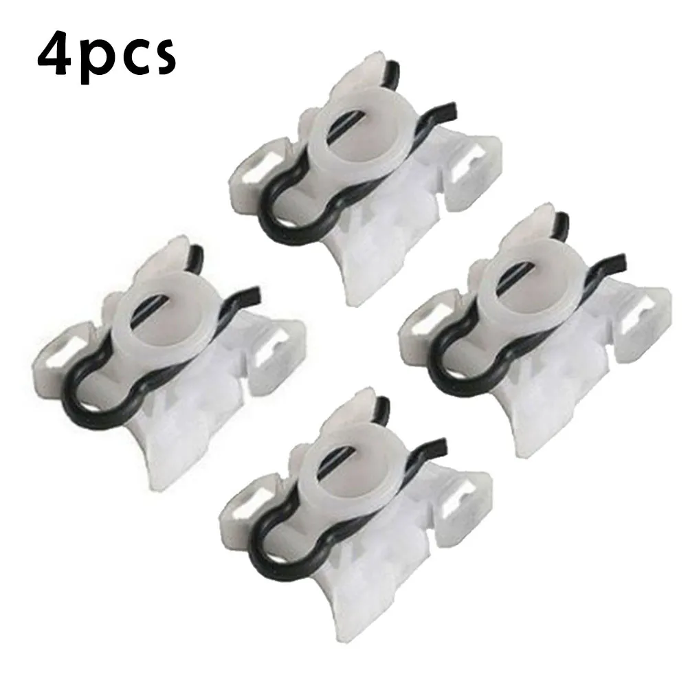 

High Quality Sliding Guide Clips Replacement Retainer White Plastic Rail 4 Pcs For BMW E32 E34 E36 E85 E92 Z3 Z4