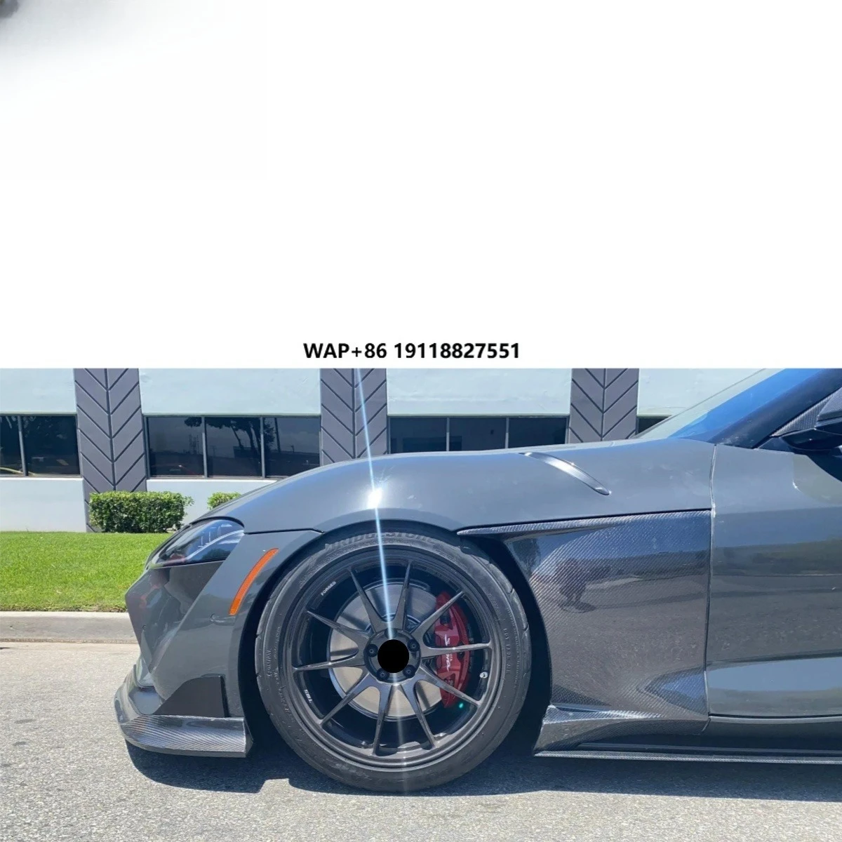 

MRD for Supra A90 A91 Side Fender Carbon Fiber ART Style Fender for Upgrade Automobiles Replacement.