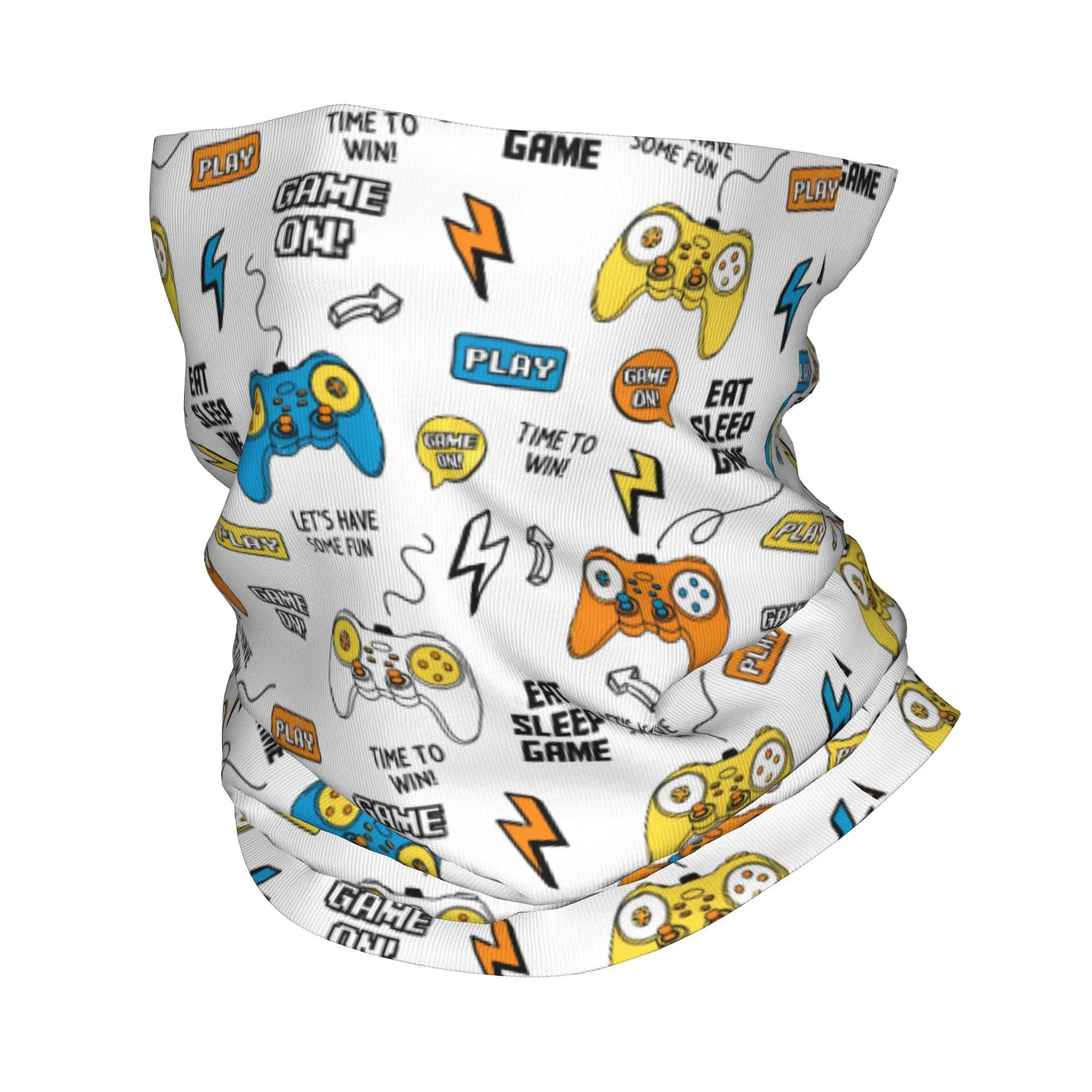 

Игровой контроллер для видеоигр, бандана, гетры, шарф, многофункциональная Балаклава, спорт на открытом воздухе для мужчин, женщин, взрослых, моющаяся