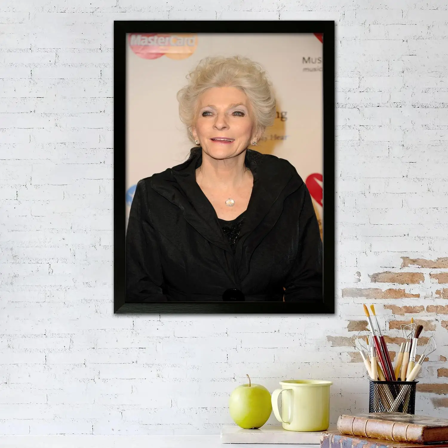 Judy Collins Canvas Art Poster, Wall Art Picture Print, Modern Family Bedroom Decor Posters,Decorative painting