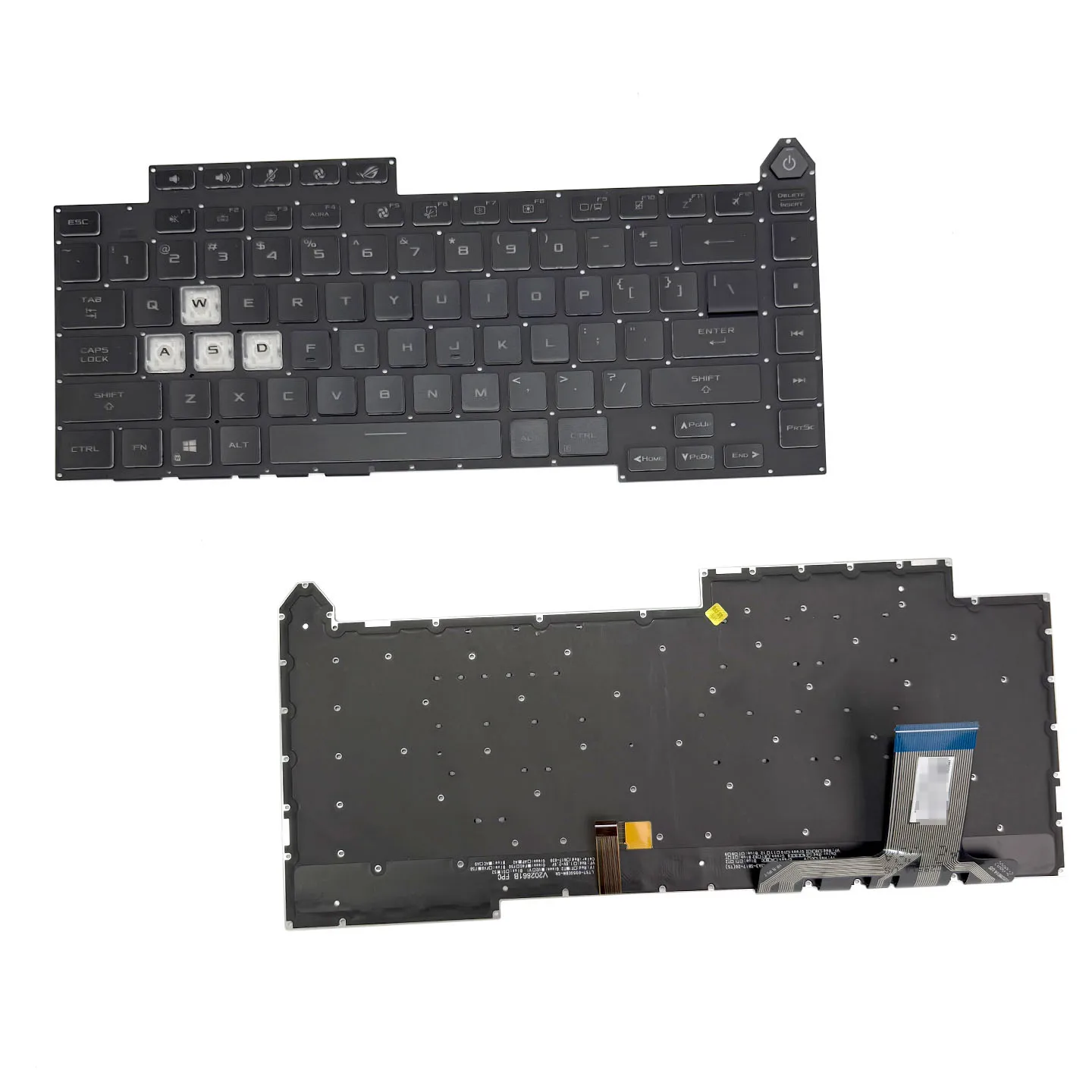 Immagine 4: Parti e Accessori per Tastiera Laptop per Modelli Rog Strix G15 2021/2022 G513Qm/Qr/Qy G513Rm/Rw
