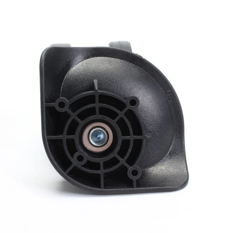 X7XC Luggage Wheel Replacement Pair, Black Suitcase Wheel Assembly
