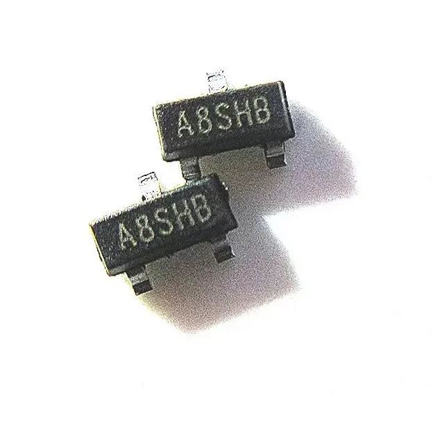 Surface mount transistor SI2308 SI2308DS A8SHB Solder mask SOT-23 2A/60V Surface mount MOS transistor
