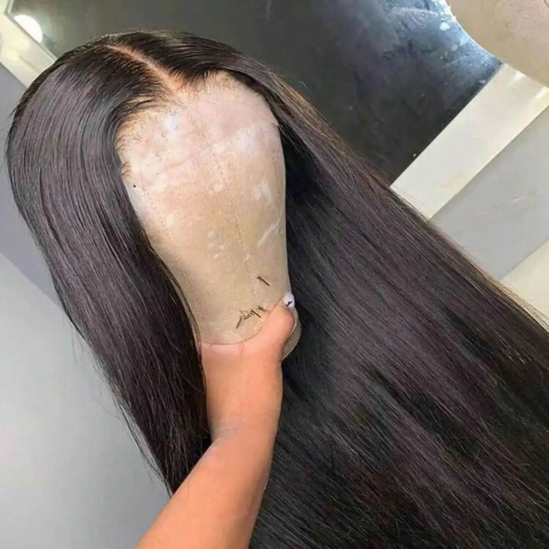 2026 Straight Soft Hair  Lace Front Synthetic Wig For Women Natural Hairline，Cosplay Glueless