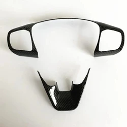 New Car Steering Wheel Cover Trims Button Frame for Ford Focus Mk4 2019 2020 2021 ST Line Accessories Auto Styling
