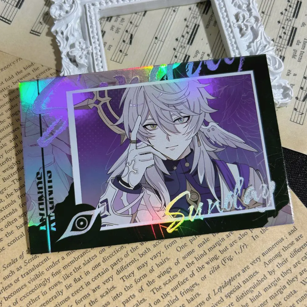 

Honkai:Star Rail Аниме Sunday Авантюрин Доктор. Соотношение косплея карта Polaroid маленькая открытка мультяшный орнамент аксессуары подарок