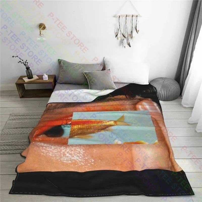 Fish Eyes Harajuku Aesthetics Hip Hop Fashion Tumblr Blanket Thick All Season Couch Blanket