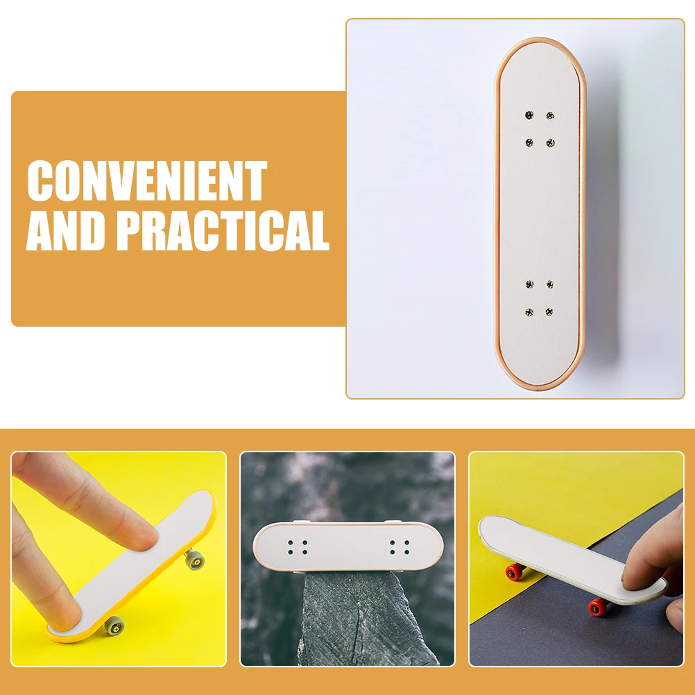 

5PCS Grip Tape 38x110mm White Yellow Foams High Rebound Soft Non Stickers For Finger Skateboard Supplies Foam