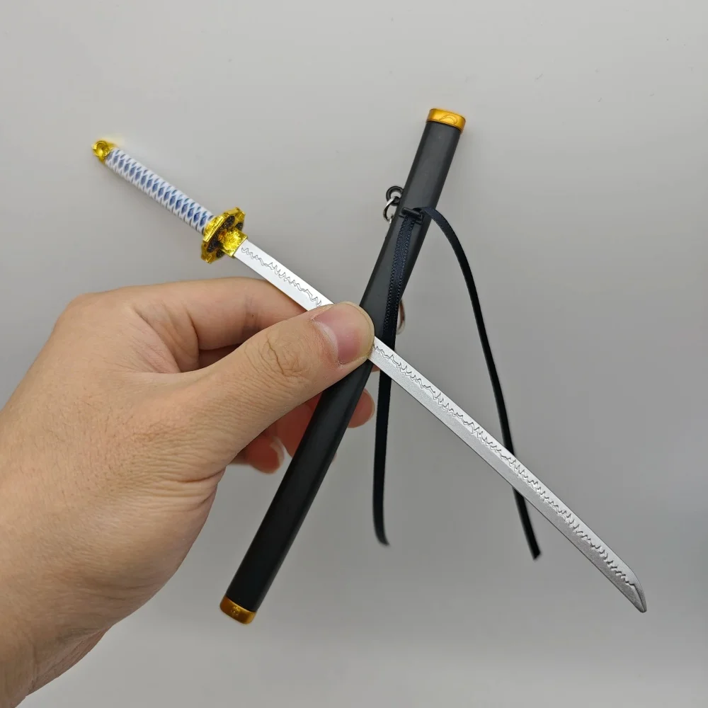 Devil May Cry 5 เกมโลหะอาวุธรุ่น Dante Vergil Yama ดาบ Scabbard มีดยาวหัตถกรรมของเล่นเครื่องประดับ 22 ซม.