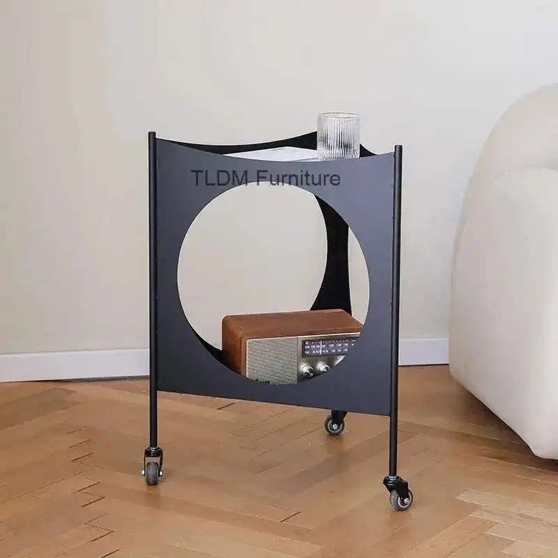 

Beauty Mobile Coffee Table Elegant Trendy Simple Modern Side Table Quality Delicacy Mesa De Centro Sala Living Room Furniture