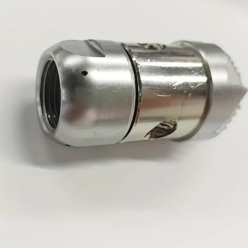 1 Stück Hochdruck-Ablaufdüse aus Edelstahl in Industriequalität – Rohrentstopper und Abwasserbaggerwerkzeug – Detail 2
