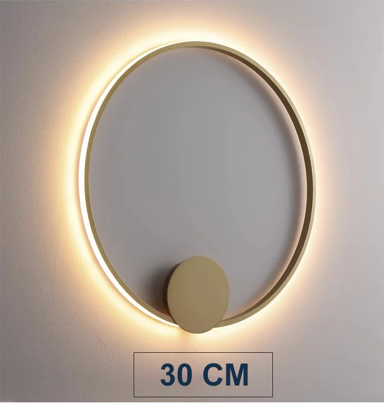 Mini LED wall lamp Minimalist Circle lamp Design Moon Modeling Resin lamp for Living Room Bedroom Bedside Aisle Ceiling lamp