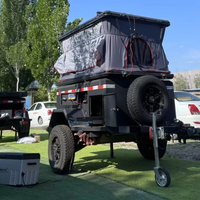 Customized Aluminum Pickup Bed Camper Hardtop Pop Up Tent Heavy Duty Waterproof for Outdoor Overland Camping Adventure