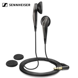 Original Sennheiser MX375 In-Ear Headphones Flat Type Earphones Stereo Earbuds Deep Bass