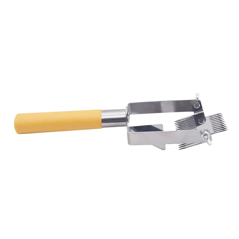 

Beekeeping Tools Honey Fork Honey Cutter Uncapping Scraper Bee Hive Honeycomb Scraper Plastic Handle Uncapping Fork Shovel