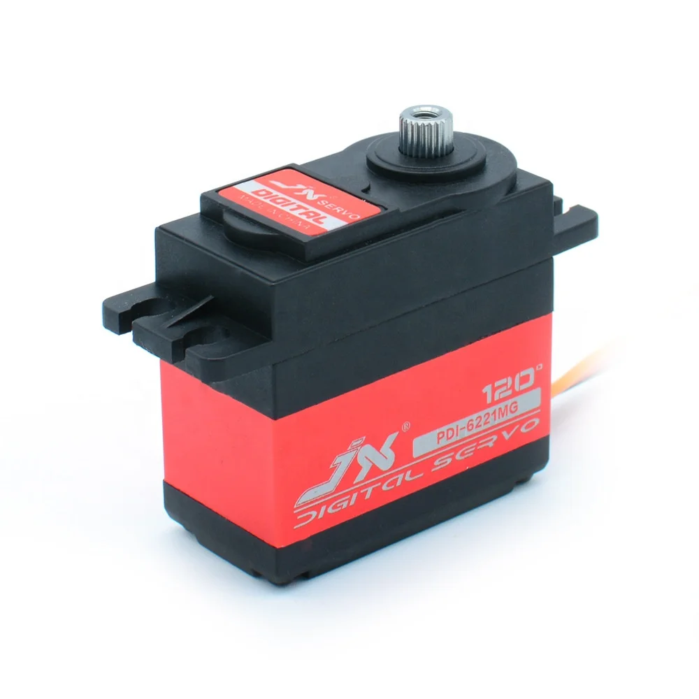 JX PDI-6221MG Metal Gear 20kg Large Torque Digital Coreless Servo for RC Car Crawler Boat Helicopter Model