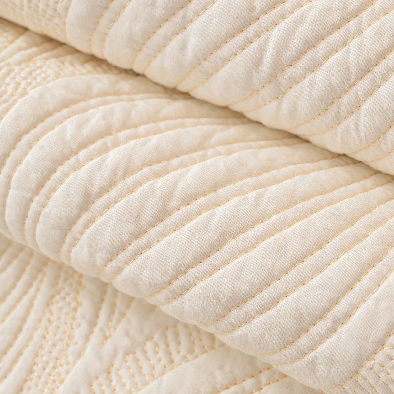 1pcs Cotton Sofa Pad Couch Protective Cover Leaf Pattern Anti Slip Sofa Towel Healthy and Environmentally Friendly Soft Durable