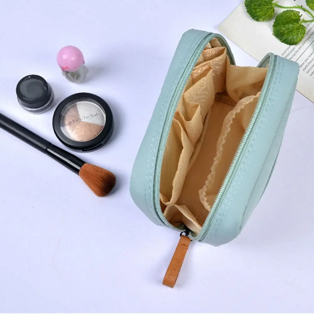 Square Cosmetic Bag Ins Makeup Case Female Portable Travel Carry-on Lipstick Pouch Partition Bag