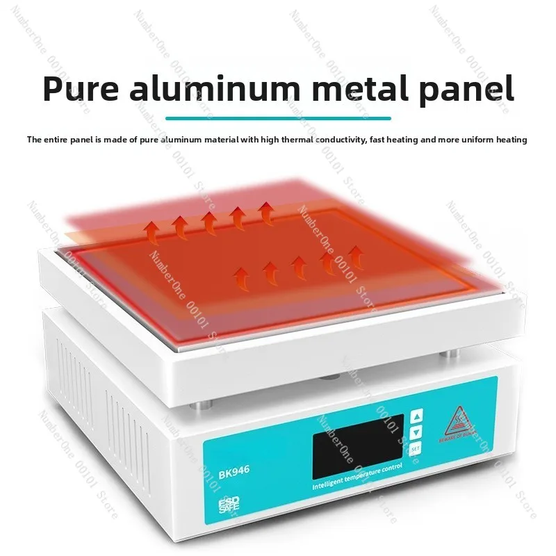 Bk946 Intelligent Constant Temperature Preheating Plate for Mobile Phone Maintenance, Electric Heating Plate, Heating Plate