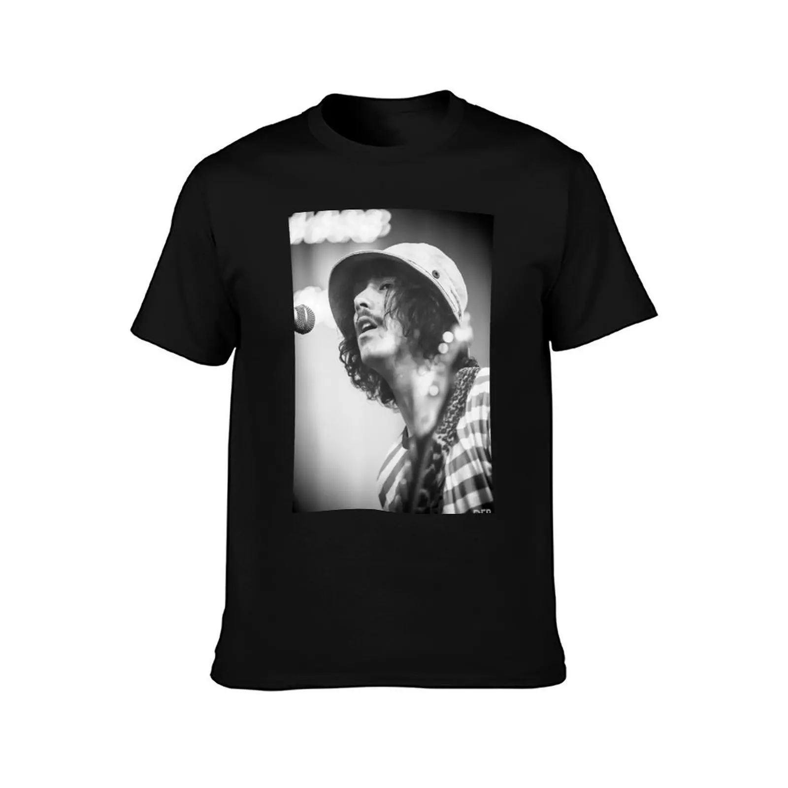 Sticky Fingers - Diz T-Shirt, Summer Casual Cotton Tee, Oversized Streetwear Tops, Vintage Graphic Print, Loose Fit Short Sleeve