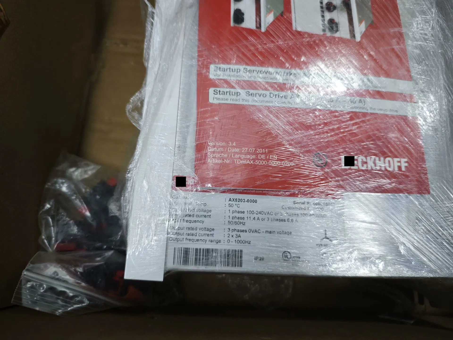 AX5213 Servo Drive AX5203-0000
