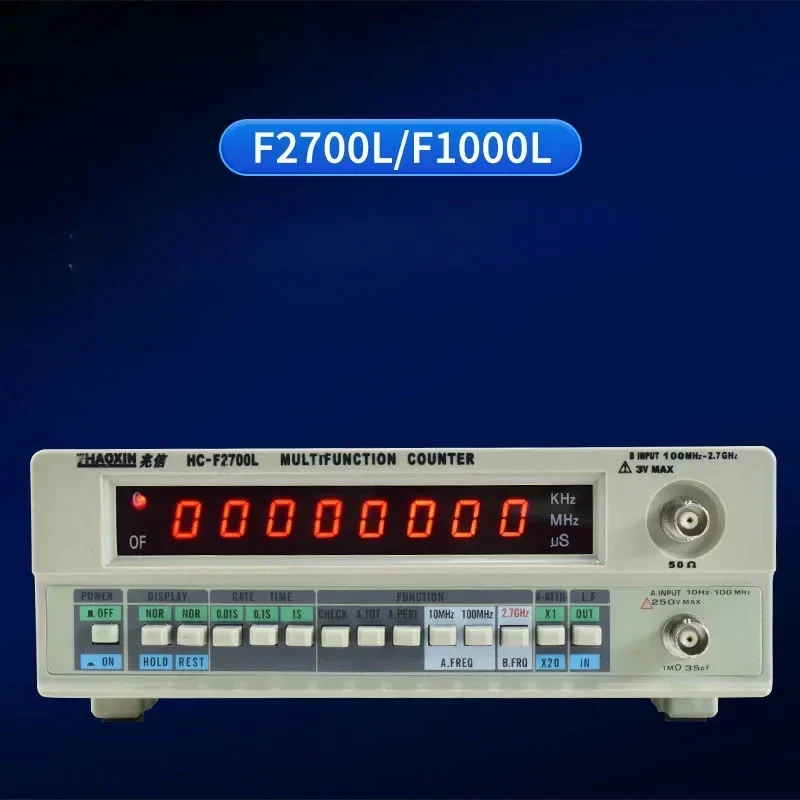 Frequency Meter 2.7G Frequency Crystal Oscillator Signal Counter Test 8 Led Display Hc-F2700L