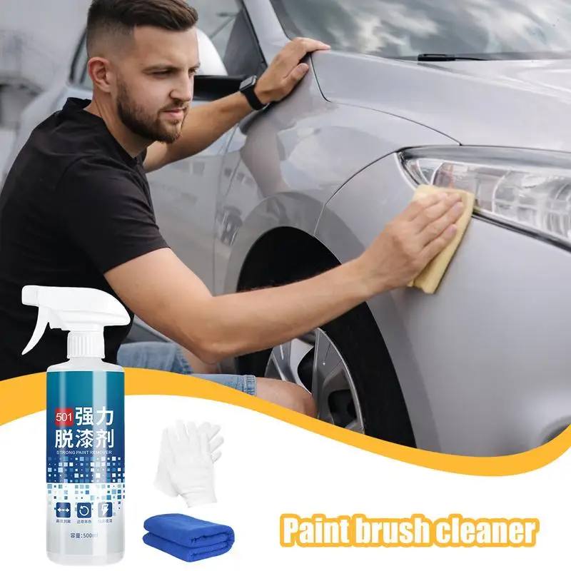 Car Paint Cleaning Spray Automotive Spray Paint Remover Car Removal Household Painting Supplies & Tools Effective On Vehicles