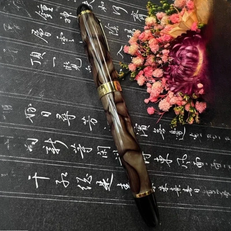 Jinhao Long Knife Nib Fountain Pens 0.5F/1.2 Bent Curved Nib Business Office Practice Collection Nib Writing Smooth Stationery