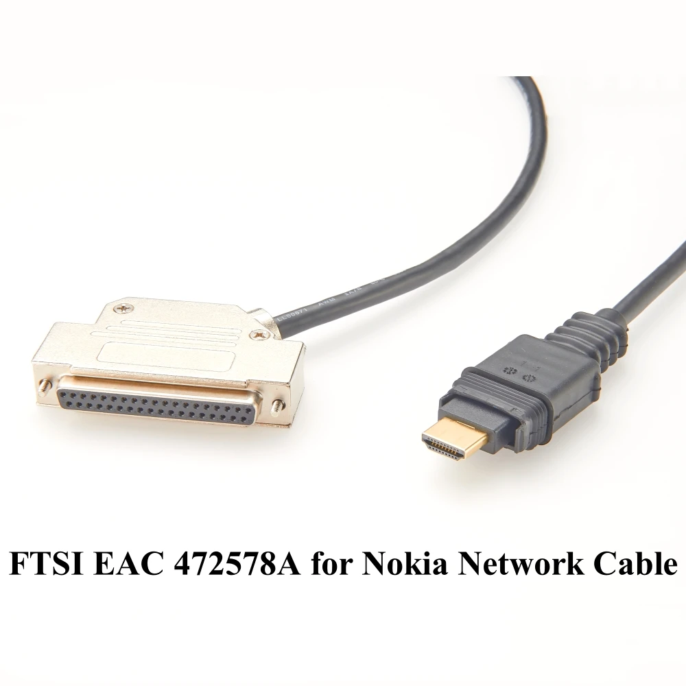 

FTSI EAC 472578A for Nokia Networks Cable HDMI Male to DB37 Female Cable