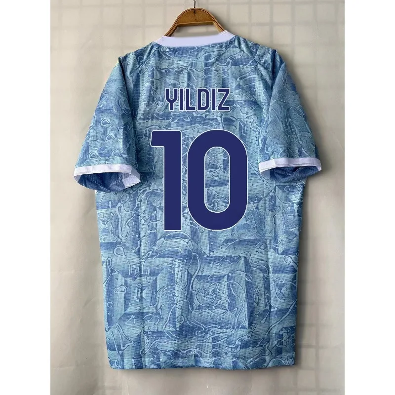 

Yildiz 3D печатный узор дышащая быстросохнущая свободная удобная футбольная спортивная футболка с круглым вырезом и короткими рукавами повседневная повседневная футболка