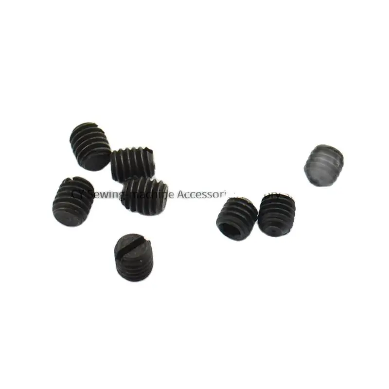 100PCS Hexagon Socket Head Cap Screw 1.5mm 1.6mm 207S14014 SS-8080310-TP Needle Screws Three Threads Overlock Sewing Machine