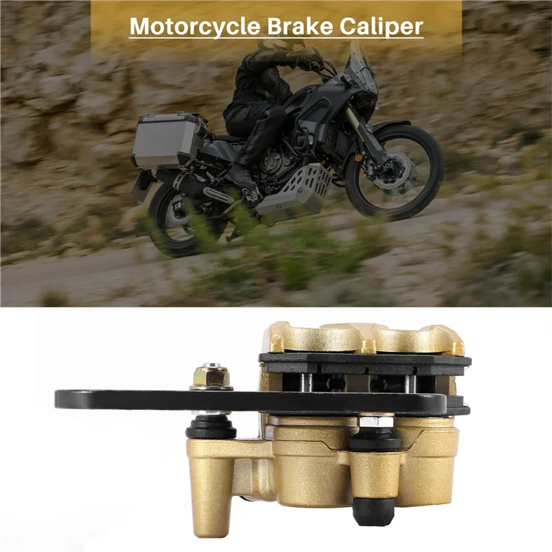 

AU63-Motorcycle Twin Piston Rear Hydraulic Brake Caliper Bracket For 125Cc 140Cc Pit Dirt Bike