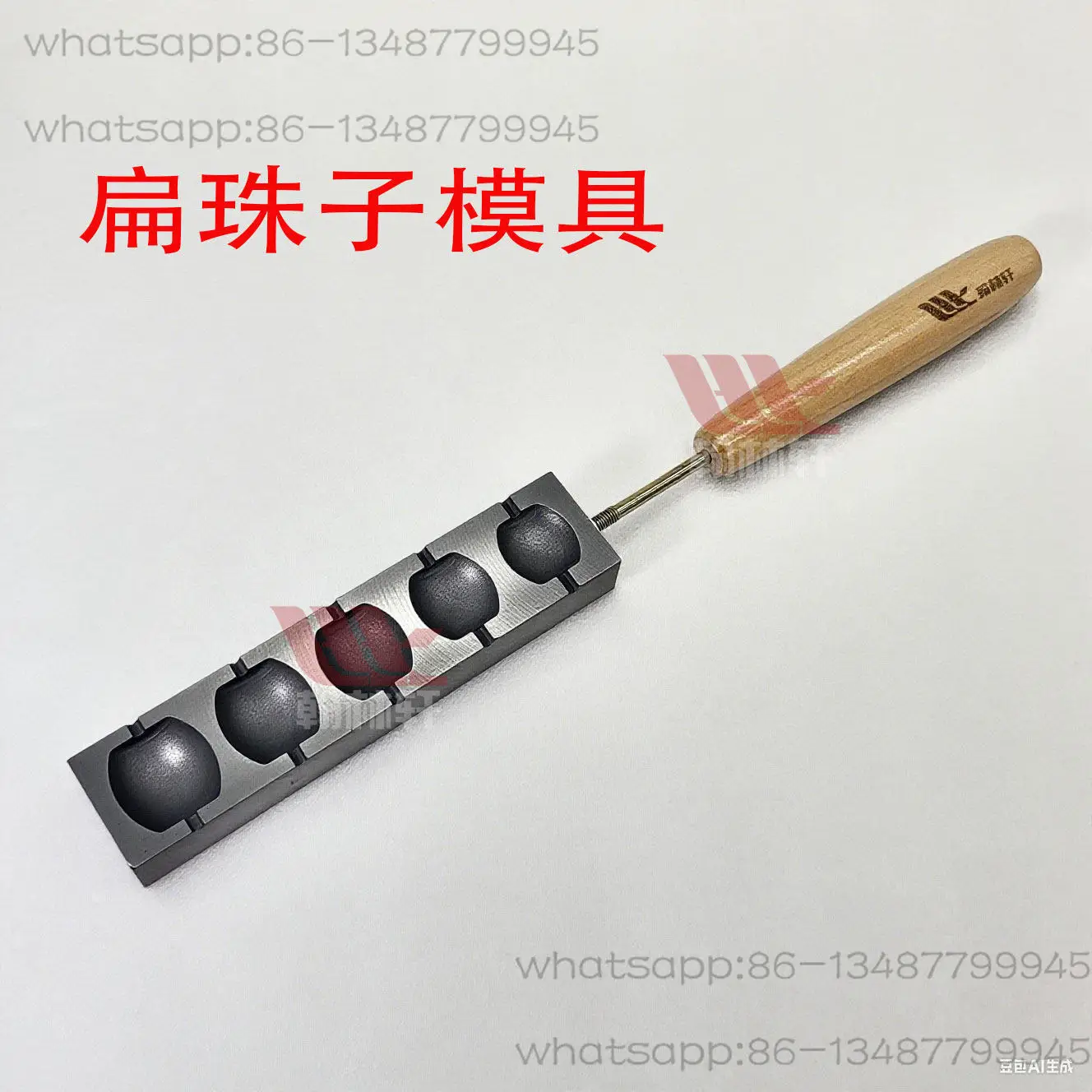 Flat Bead Mold Flat Bead Lamp Worker Fired Glass Bead High Temperature Resistant Mold