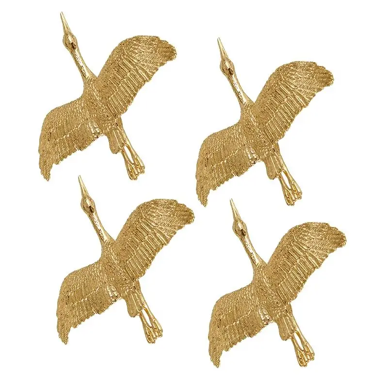 

4PCS Solid Brass Wild Goose Furniture Pulls Handles Drawer Knobs Cupboard Wardrobe Kitchen Closet Dresser Cabinet Door Pulls
