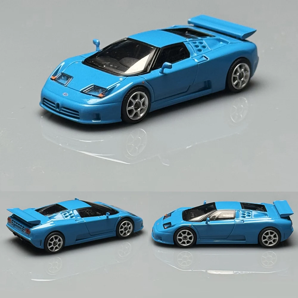 

Коллекционная модель автомобиля MGT 1/64 EB110 GT из литого под давлением сплава, игрушечный автомобиль, подарок для взрослых (без упаковки)