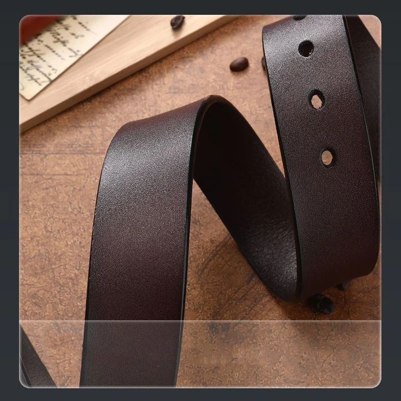 New leather men\'s retro belt fashionable metal alloy needle buckle adult luxury brand jeans business casual waist men\'s belt