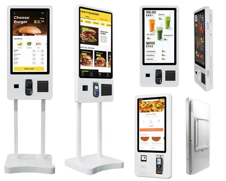 Food Ordering Machine for Restaurant Coffee Shop Hotel Self Service Ordering Kiosk Automatic