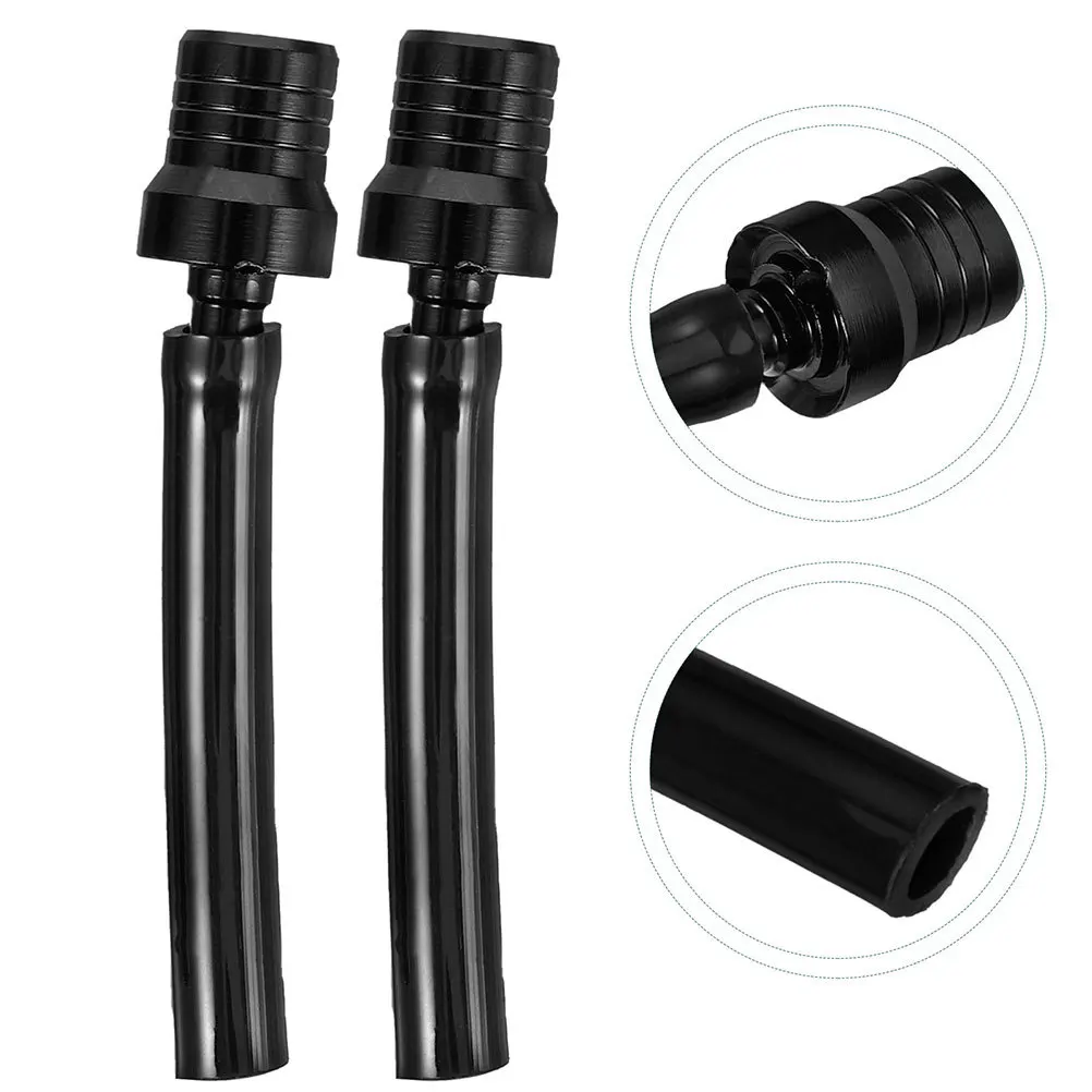 

4Pcs Universal Gas Tank Vent Cap Black Dust Water Resistant Breather Hose for Dirt Bike Motorcycle Atv Off Road Use