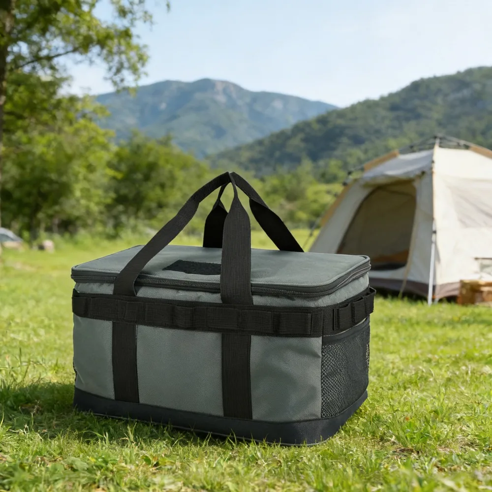

Сумка-холодильник для кемпинга на открытом воздухе, портативная утолщенная складная изолированная сумка, пакет со льдом, сумка для хранения кемпингового снаряжения
